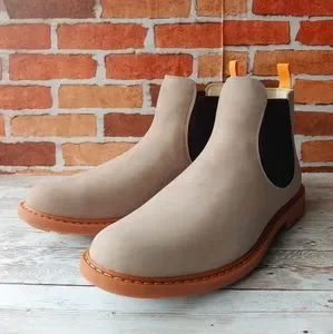 TIMBERLAND MEN\'S BELANGER EK+ 6-INCH CHELSEA LIGHT BROWN NUBUCK. Timberland | Shoes | Timberland Mens Belanger Ek 6inch  main image 3